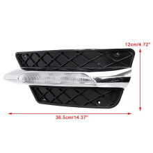 DRL Front Bumper Grill Molding LED Fog Light Daytime Running Light Fog Lamp for  for  W204 C-Class 2012-14 Right