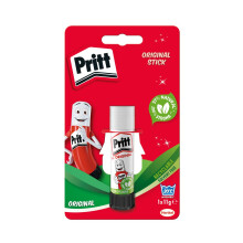 Pritt Glue Stick, Safe & Child-Friendly Craft Glue for Arts & Crafts Activities, white, 1x11g Pritt Stick, Packaging may vary