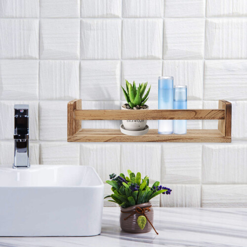 Donkerbruin Spice Rack Multifunctioneel Wandrek 2