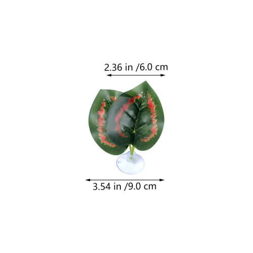 4 Visaquarium Rustblad Hangmat Fokbed Met Zuignappen 1