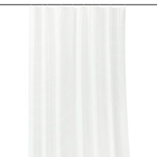 WedDecor Shower Curtains Mould Proof Resistant, Waterproof PEVA Shower Curtain Heavy Duty Bathroom Curtains, With 12 White Plastic Hooks, 180cm x 180