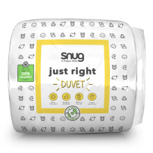 Snug Deeply Dreamy Double Duvet 10.5 Tog - All Year Round Quilt Ideal for Summer & Winter Soft Comfortable Duvet Hollowfibre Filling - Machine Washab