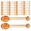 100St Herbruikbare Lipgloss Applicators Voor Gezichtsverzorging 10