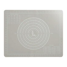 Super Kitchen Non-Slip Silicone Pastry Mat with Measurement 5040 cm for Silicon Baking Mats, Non-Stick Dough Rolling Kneading Mat, Table Place Mats,