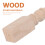 Platte Trapbalusters Khaki, Duurzaam Hout, Thuisgebruik 4
