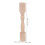 Platte Trapbalusters Khaki, Duurzaam Hout, Thuisgebruik 2