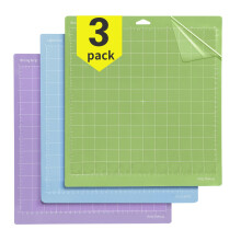 OSDUE Adhesive Replacement Cutting Mat, Adhesive Sticky Cutting Mats for Cricut Explore One/Air/Air 2/Maker, Durable Double-Sided Self Healing Cuttin