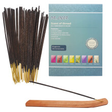 Incense Sticks Gift Set, 160 Sticks Total, Lavender, Patchouli, Sandalwood, Osmanthus, Lemon Fragrance, Vanilla, Night Lavender, Sandalwood Fan + Inc