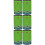 6St Groene Tinplate Theebussen Met Voor Thee En Snacks 7
