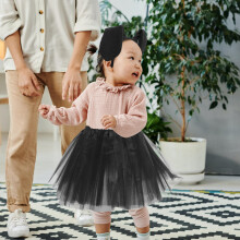 1Set Hondenoren Stoffen Diadeem Set Met Tutu , En Nepneus