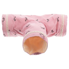 Hamster Tunnel Huis Cavia Chinchilla Speelgoed Roze