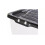 Strata Strata 4 x 30 Litres Curve Plastic Stackable Storage Box & Lid with clip-on lids, Multi storage box for home and office storage solution - Clear/Blac 3