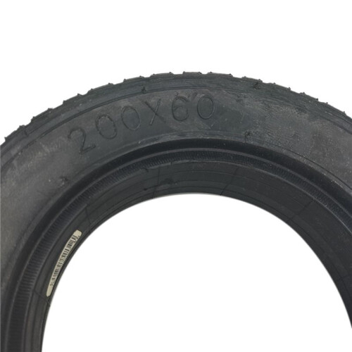 2X Pneu Sólido de Scooter Elétrico à Prova de ExplosãO Pneumático Pneumático de 8 Polegadas Pneu à Prova de Faca 200X60mm 1
