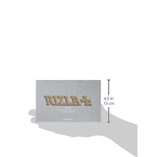 Rizla Regular Silver Rolling Paper Full Box Of 100 Booklets 1