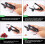 Cherry and Olive Pitter Tool - Fruit Stone Remover (Black) 2