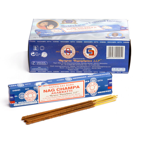 NAG CHAMPA INCENSE STICKS [12 PACKS] 2