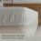 Funky Gadgets Super King Size Deep Fitted Sheets- White 100% Egyptian Cotton Bedding Sheet- Deep Fitted Sheet 30 Extra Deep Pocket Bedsheets Plain Dy 5