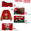 Damen-Weihnachtspullover Strick Weich Warm Gemustert Winter Rot L — weihnachtspullover damen, loveternal pullover, roter strickpullover 4