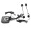 Motorcycle Helmet Front-To-Back Intercom Headset Modified Motorcycle Helmet Intercom Headphones Accessories 8