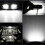 White UTV Dome Light Roll Bar Mount LED Roll Cage Utility Light W/ for  for RZR for UTV 4WD for 9
