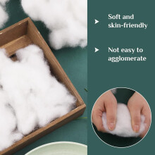 Adam Home Toy Stuffing for Soft Toys 100% Virgin Hollowfibre Fillings Hypoallergenic High Grade Multipurpose Kapok Stuffing for Crochet, Knitted Toys