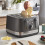 Morphy Richards Morphy Richards Illumination 4 Slice Toaster, 7 Toast Settings, Browning Controls, Variable Width Slots, Auto Pop-up, Removeable Crumb Tray, Cord Sto 6