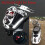 Motorcycle Brake Light Tail Light Skull Light Warning Signal Light for Prince Silver 2