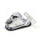 Motorcycle Brake Light Tail Light Skull Light Warning Signal Light for Prince Silver 6