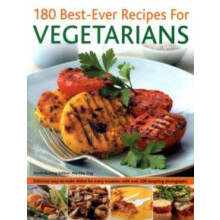 180 Bestever Recipes for Vegetarians by Martha Day Paperback Book