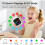 Digital Visual Timer for Kids, Rechargeable 99-Minute Silent Countdown Timer, 9 Optional DIY Color Star Display 3