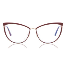 Tom Ford FT5877-B 069 Blue-Light Block Women New Eyeglasses