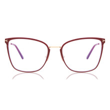 Tom Ford FT5839-B 075 Blue-Light Block Women New Eyeglasses
