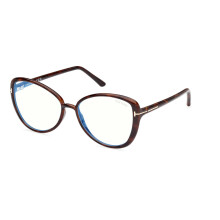 Tom Ford FT5907-B 052 Blue-Light Block Women New Eyeglasses