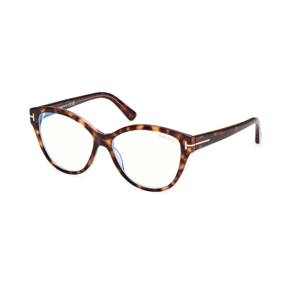 Tom Ford Ft5954-B 056 Blue-Light Block Women New Eyeglasses