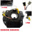 Clock Spring 56046497AF Clockspring Comes W/Angle Sensor for  Grand Caravan  Without Heated Steering Wheel 4