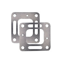2Pack 18-0897 Uitlaat Beperkte Elleboog Verhogers Pakking voor Mercury voor V6 V8 Bravo Vervang 27-863724 27-41813