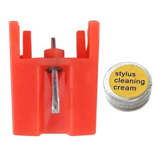 Stylo de Rechange + Crème Nettoyante pour Platine Vinyle pour ST09D NP4 ICT04RS ITTUSB ICT04 (Accessoires pour Gramophone)