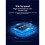 M.2 SSD Enclosure NVMe Protocol M.2 to USB3.2 Gen2 Type-C 10Gbps SSD Case M.2 Solid State Mobile Hard Disk Box Gray 10