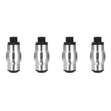 4X Stainless Steel Foamy Fountain Nozzle Water Sport Pond Spray Sprinkler DN25