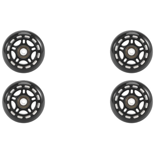32 Pack Inline Skate Wheels Beginner's Roller Blades Replacement Wheel with Bearings Wheels 70mm