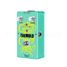 IRIN Tremolo Guitar Effects Pedal Tremolo Guitar Pedal Rate Depth Controls Vintage Tremolo Guitar Pedal for Bass