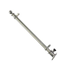 18'' Boat Marine Yacht 316 Grade Stainless Steel Polished Deck Flag Pole Marine-Grade Hardware