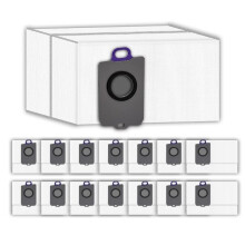 (15 Pack) Sacs à Poussière de Remplacement Freo Z Ultra pour Aspirateur pour Flow Freo Z Ultra, Accessoires de Sacs à Usage Unique