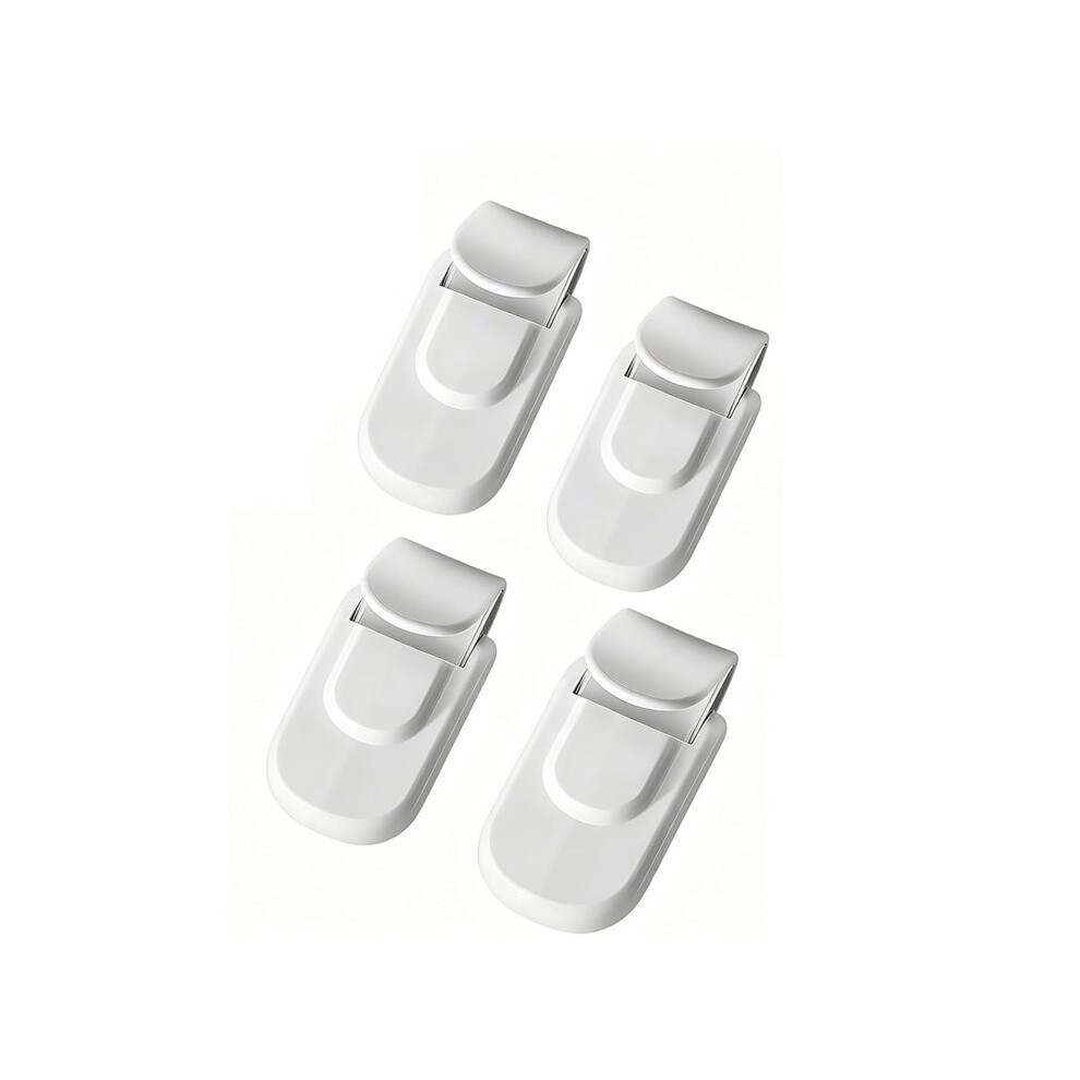 4pcs Snap  Child Proof Door Latches for Bedrooms, Portable No Drill Door Lock for Baby, Toddler & Pet Safety