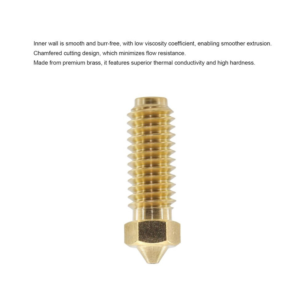 20Pcs 3D Printer Nozzle Kit,0.2/0.4/0.6/0.8/1.0Mm Nozzles For Kobra 3, Kobra 3 Combo, Kobra S1, Kobra S1 Combo 4711979943873