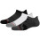 Saxx Mens Whole Package Low 3 Pack Ankle Socks 1