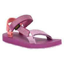 (7K, Pink/Purple Multi) Teva Kids Original Universal Metallic Sandals