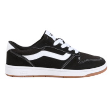 (5.5 UK, Black/White) Vans Womens Ryland Ls Suede/Canvas Trainers