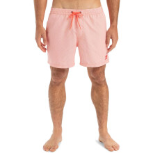 (L, Fiery Coral) Quiksilver Mens Everyday Deluxe 15" Swim Shorts