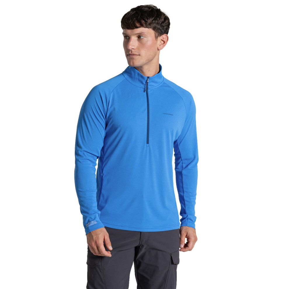 Craghoppers Men's Blue Nosilife Solarshield+ Top Size: M - Image 5